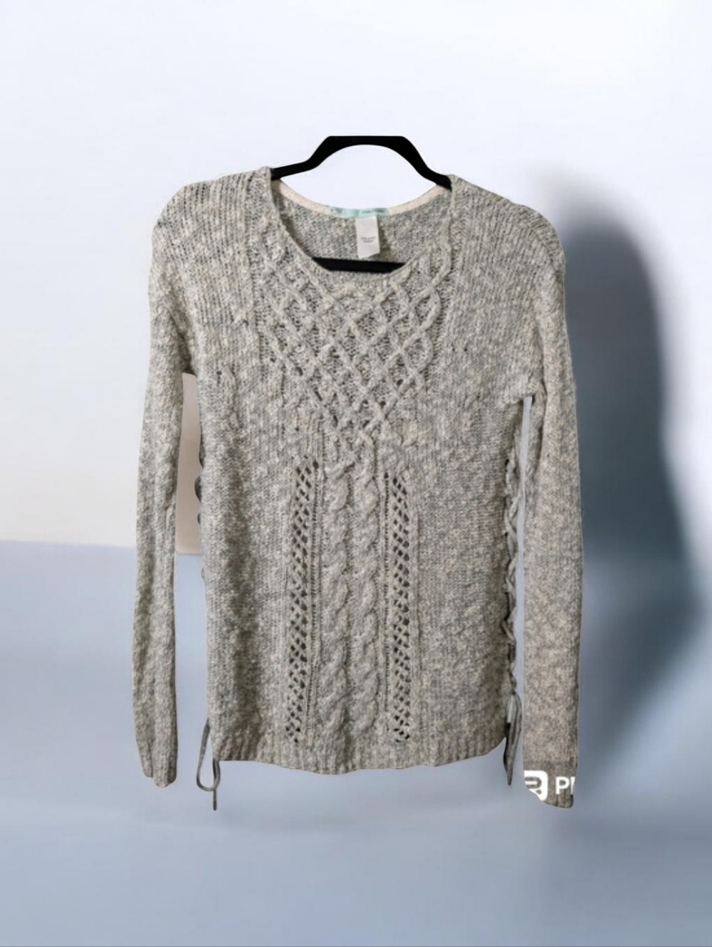 Maurices Small Side Lace-Up Sweater